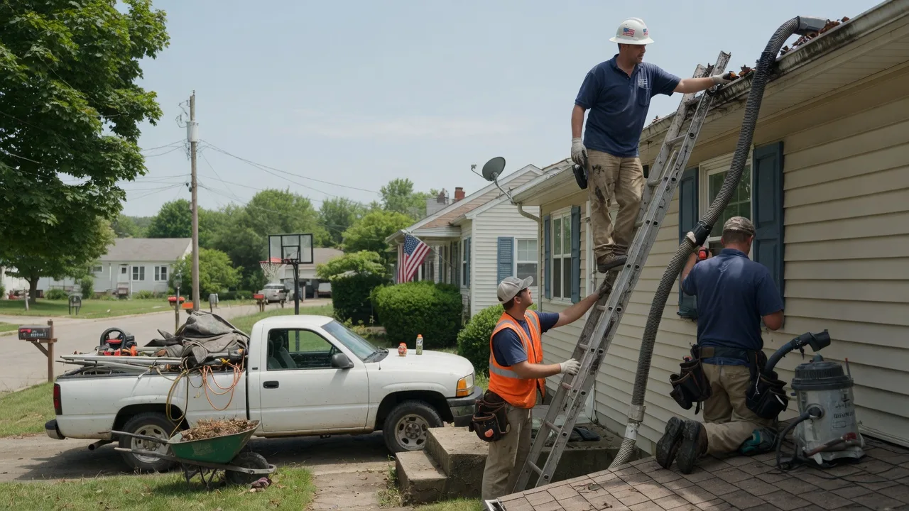 Gutter Installation in Oakwood, VA near me
